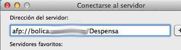 Acceso desde Finder