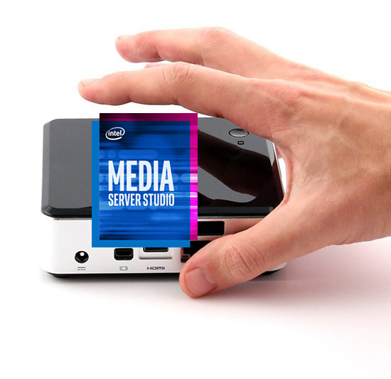 NUC as a Media Server Studio