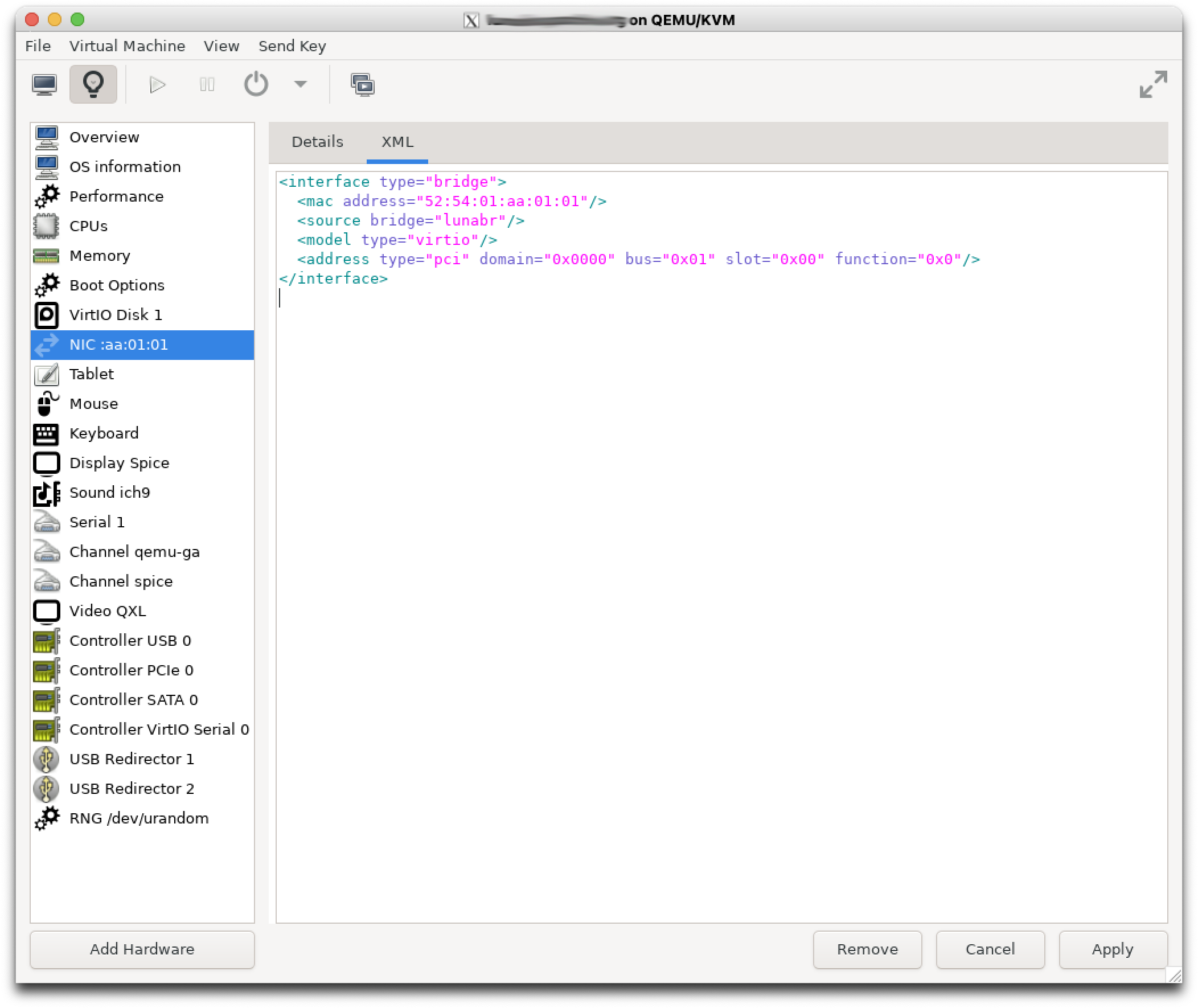 Configuración XML inválida !!
