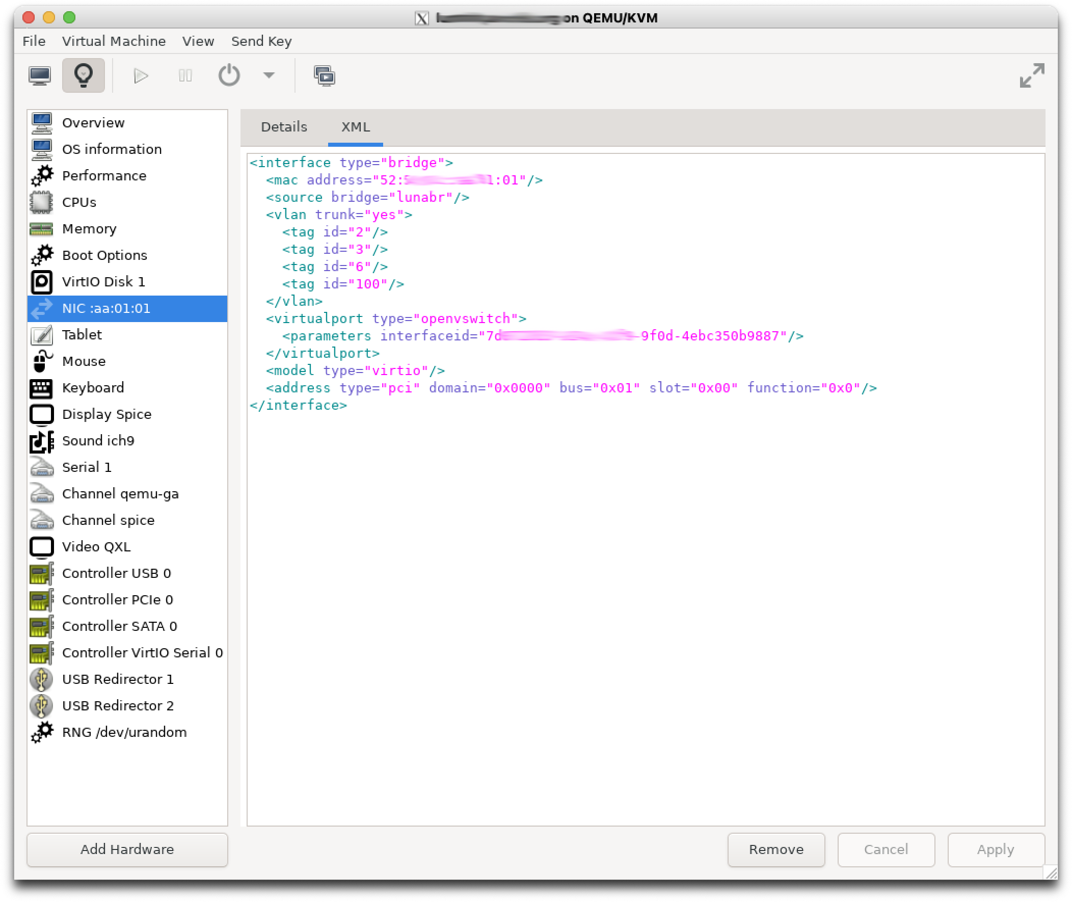 Configuración XML correcta !!