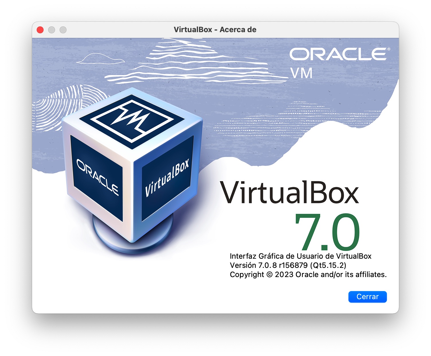 VirtualBox queda instalado en mi Mac